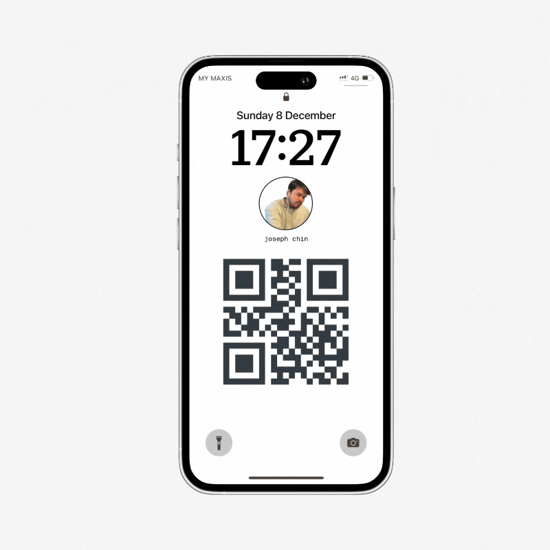 MyDetails digital business card and QR sharing preview